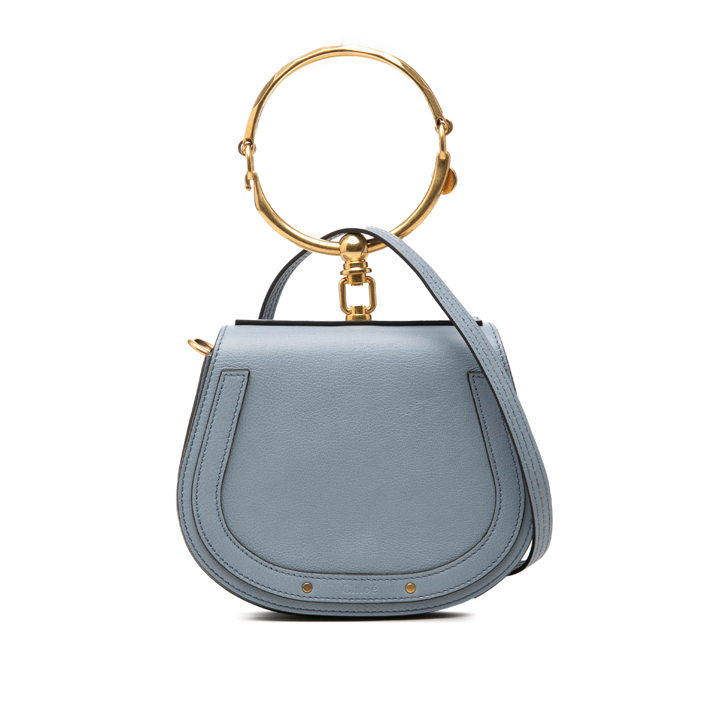 Pre-Loved Chloé Small Leather Nile Bracelet Satchel
